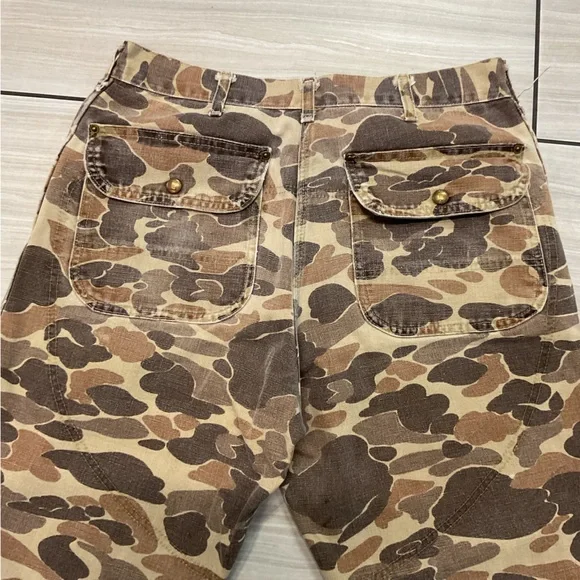 Vintage Carhartt Duck Camo Work Pants - Picture 5 of 9